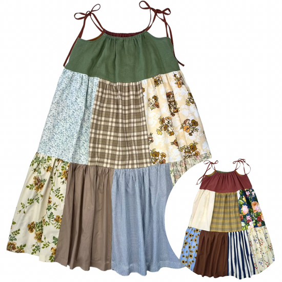 Robe Upcycling Patchwork N2404B