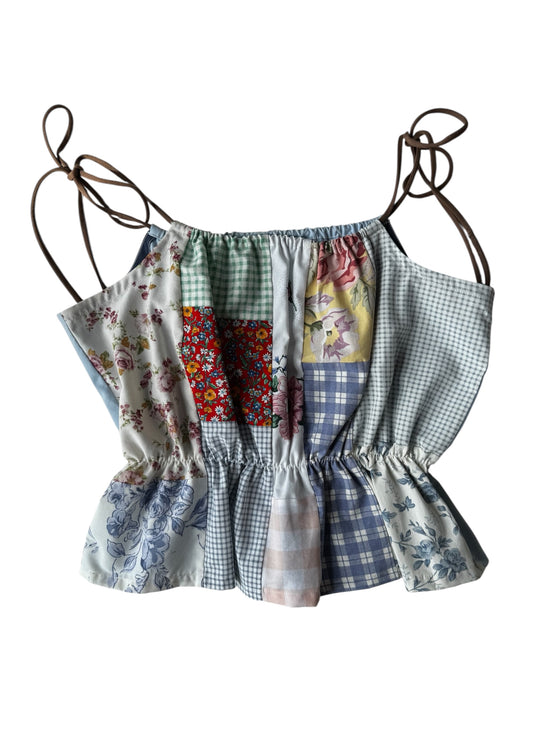 Camisole Patchwork (fit S-M)