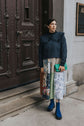 Claudine Navy Sweater