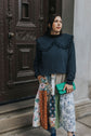 Claudine Navy Sweater