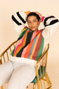 Pull Colorblock Multicolore N&B