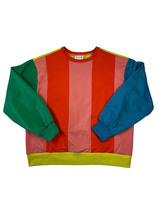 Pull Colorblock Multicolore