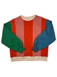 Pull Colorblock Orange et Rose