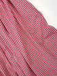 Robe midi à bretelles vichy rouge