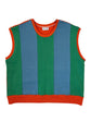 Débardeur Colorblock Vert, Bleu et Orange