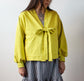 Multiway Chartreuse Cardigan